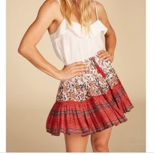 Spell Rosewood mini skirt